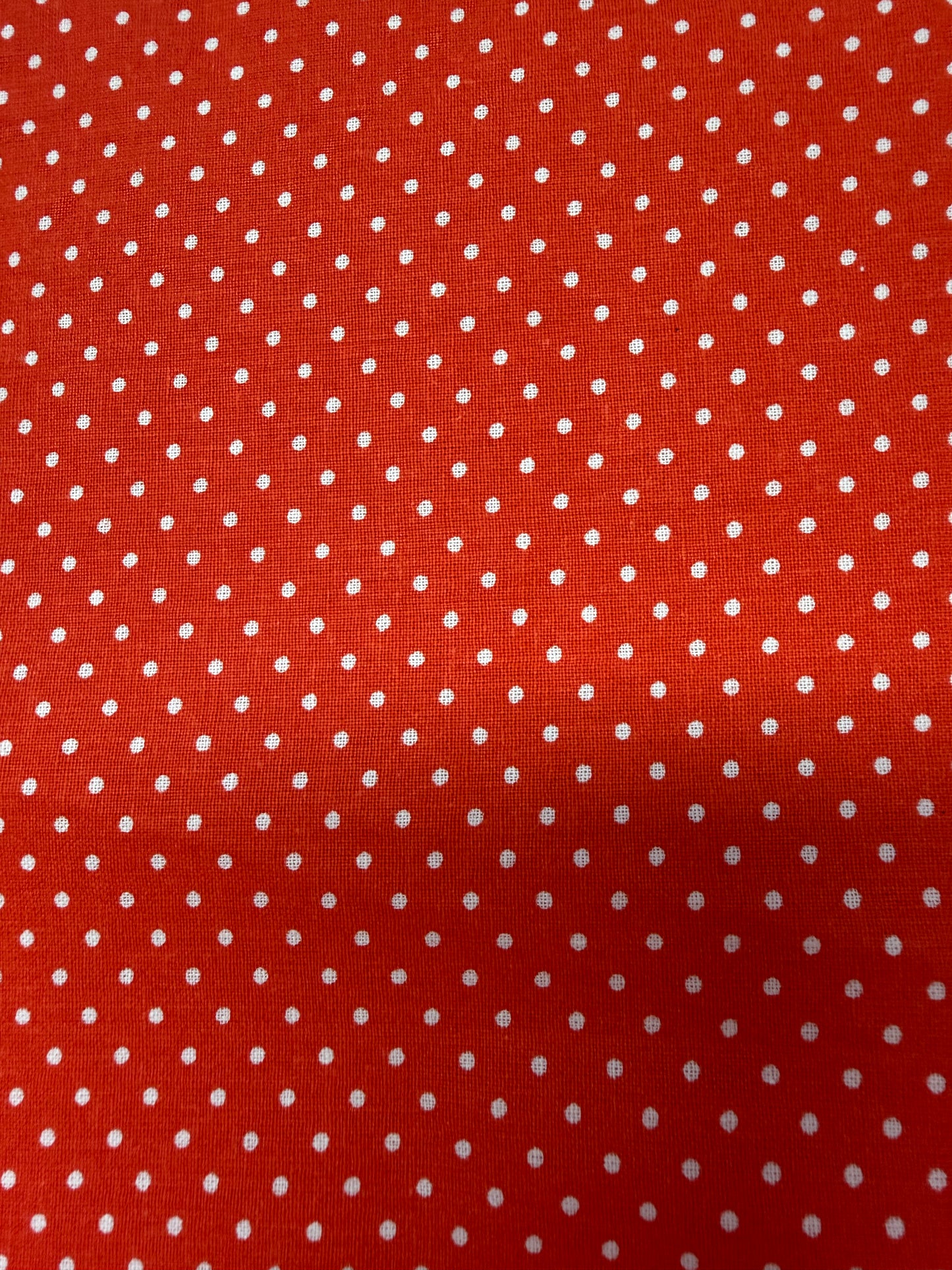 Orange à pois blanc