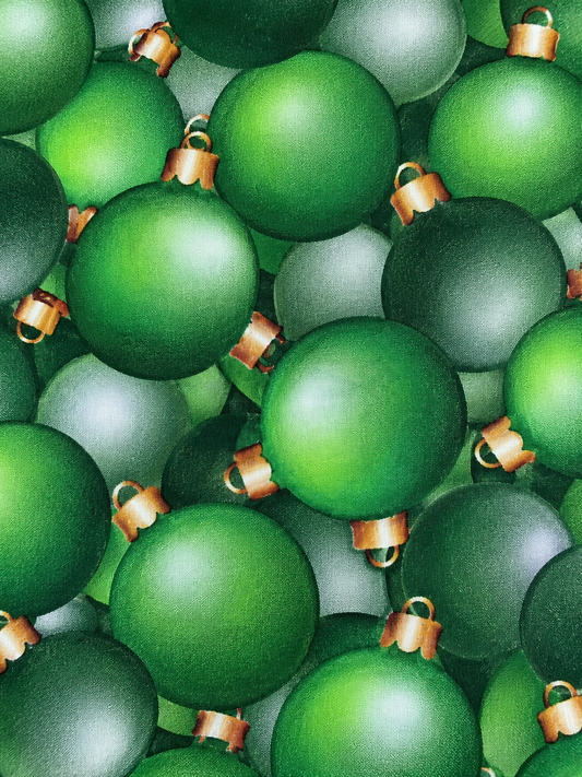 Boules de Noël (vert)