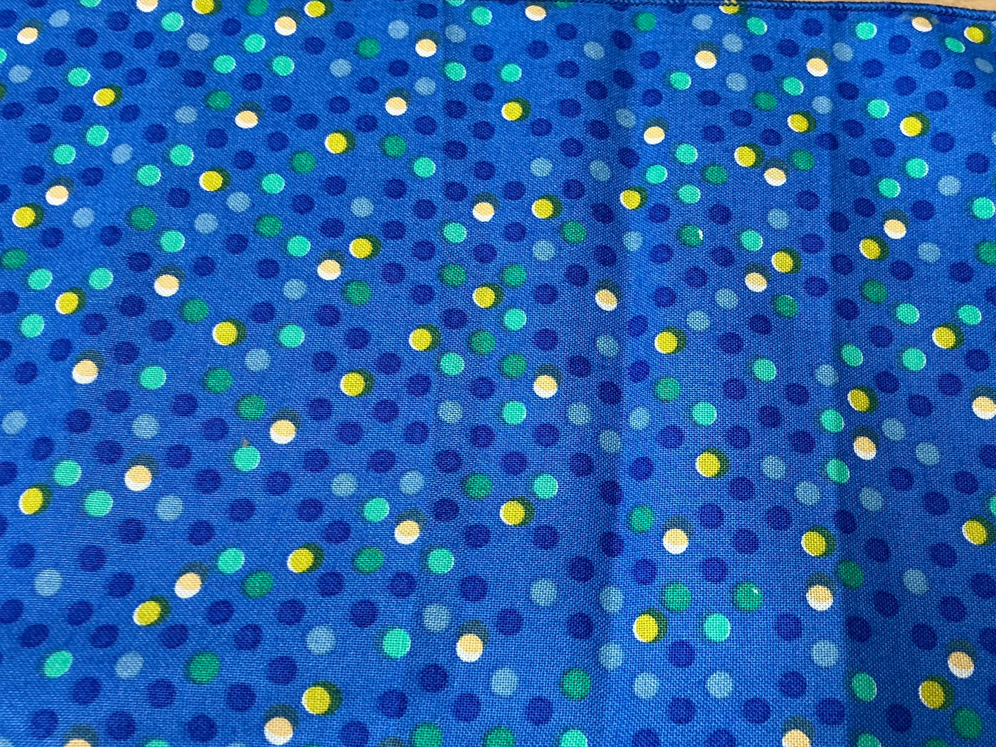 Pois Multi fond bleu