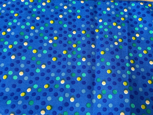 Pois Multi fond bleu