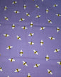Abeille fond lilas