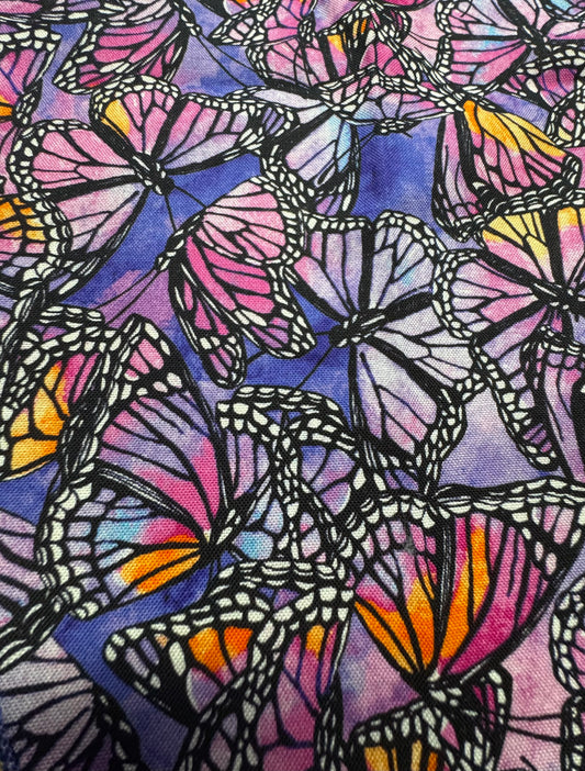 Papillon violet