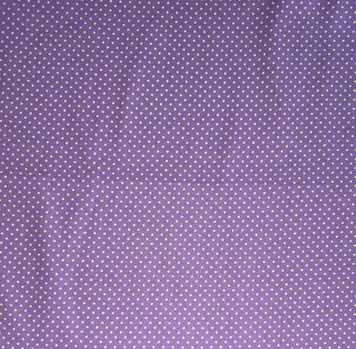 Pois Blanc fond Lilas